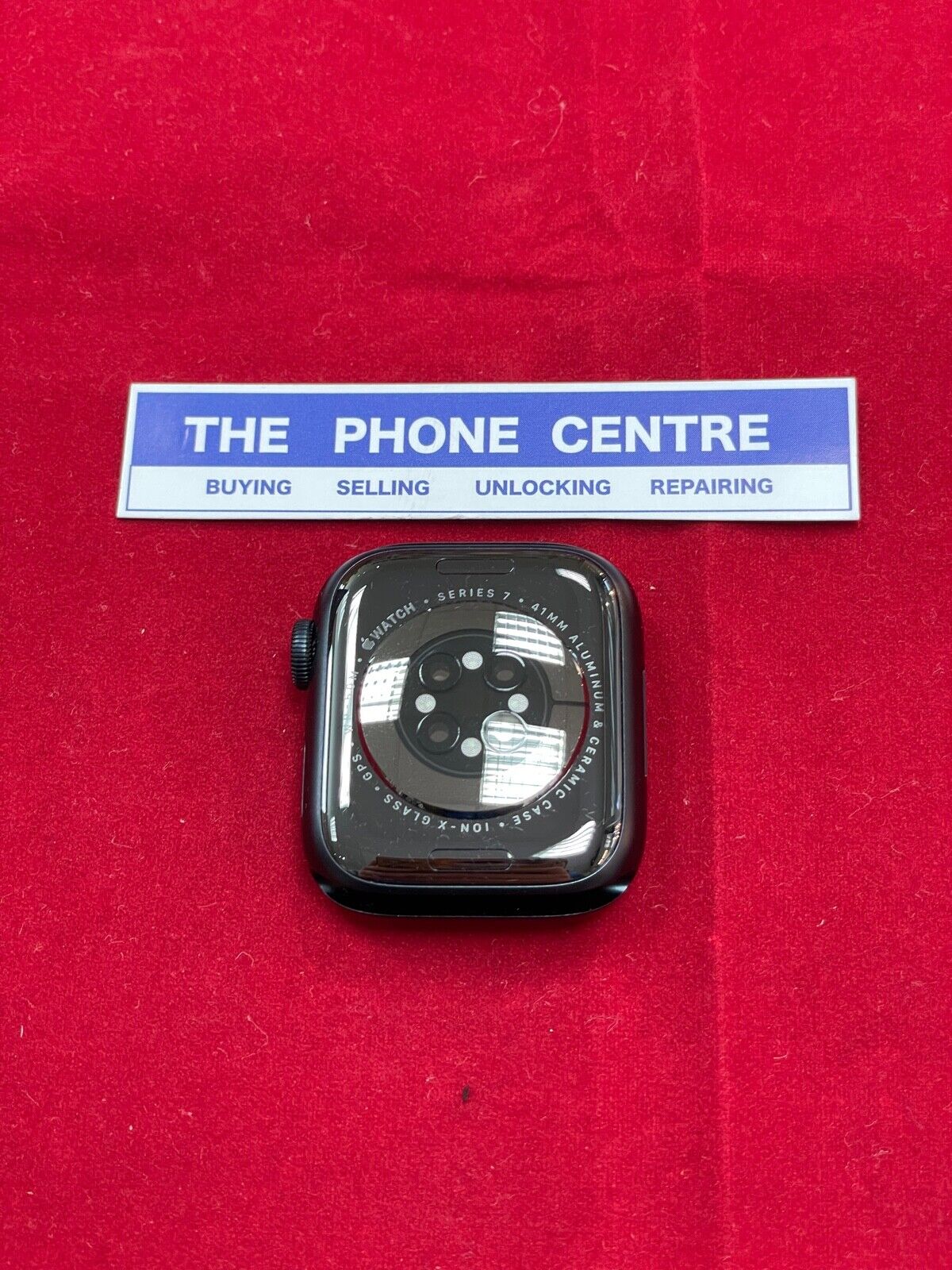 Apple Watch Series 7 GPS 41mm Black Aluminium Case (Latest Watch)