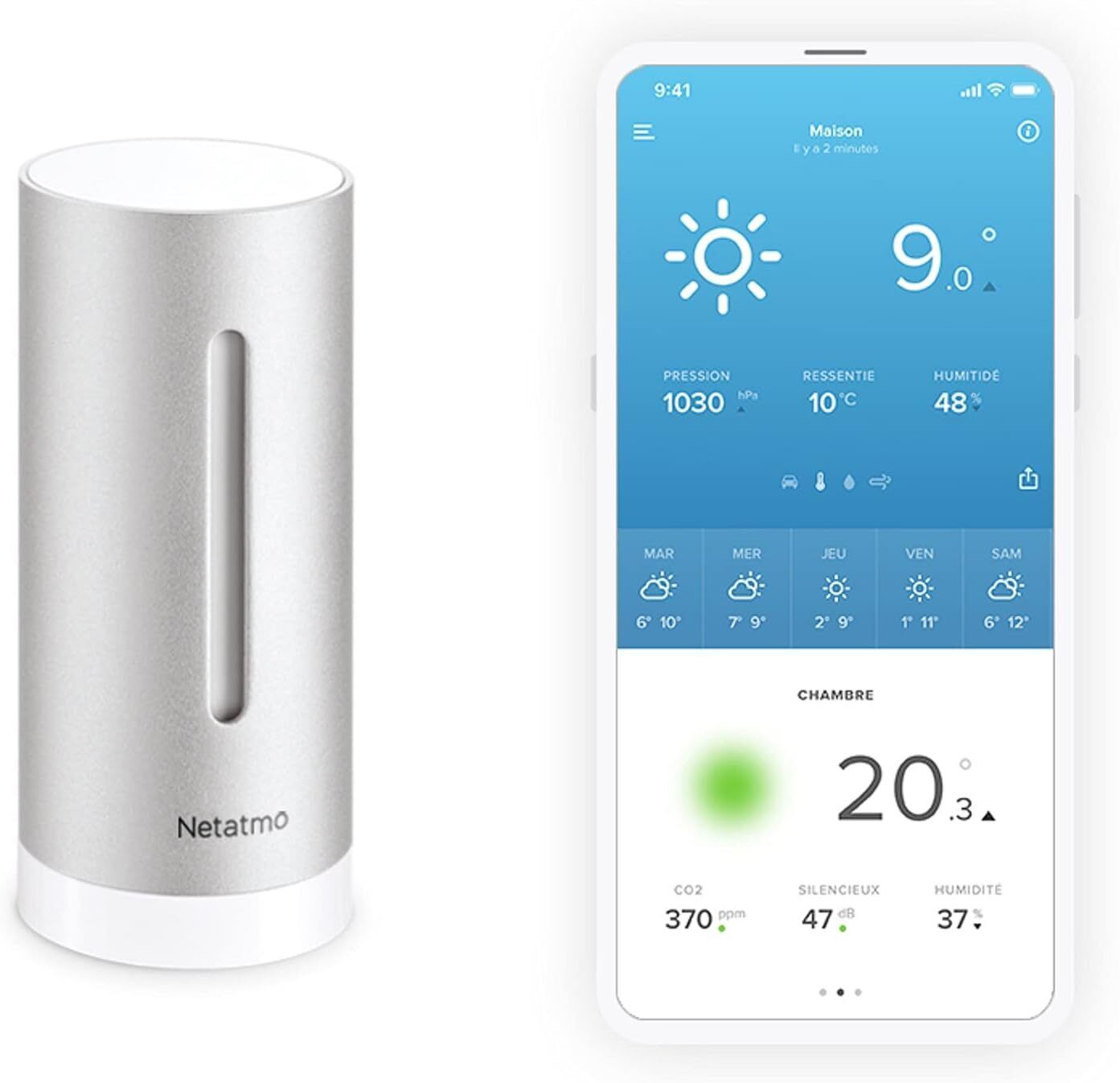 Netatmo NIM01-WW Additional Module for Netatmo Weather Station