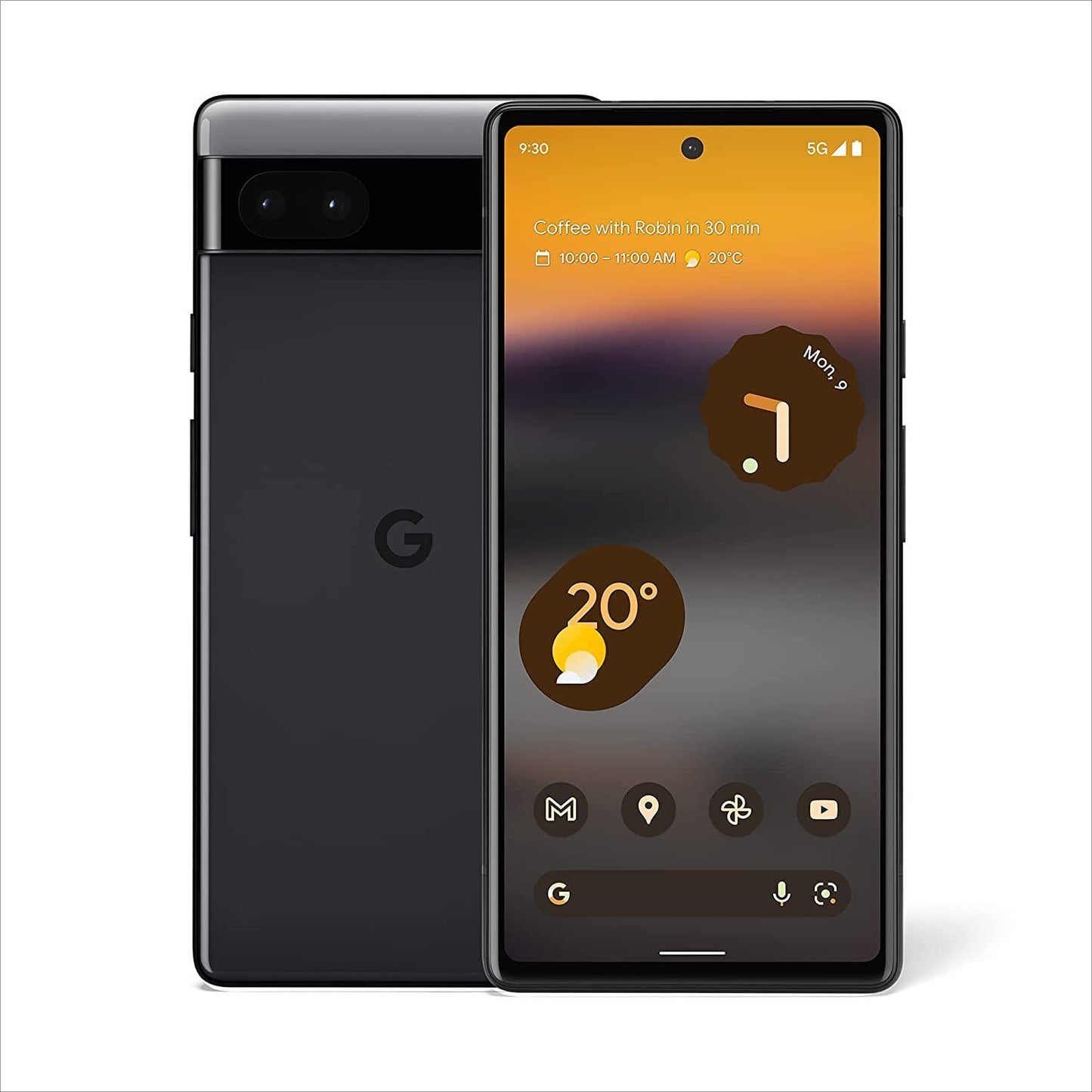 Google Pixel 6a G1AZG - 128GB - Charcoal (Unlocked)