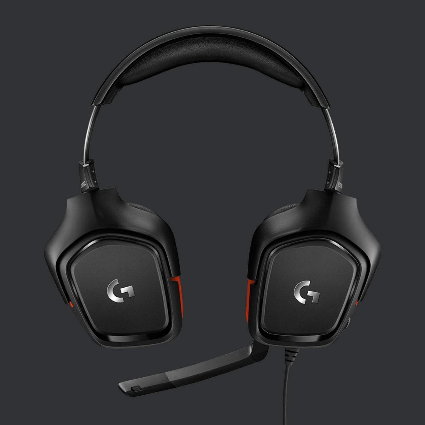 Logitech G332 Black/Red Gaming Headset for Xbox One, PlayStation 4