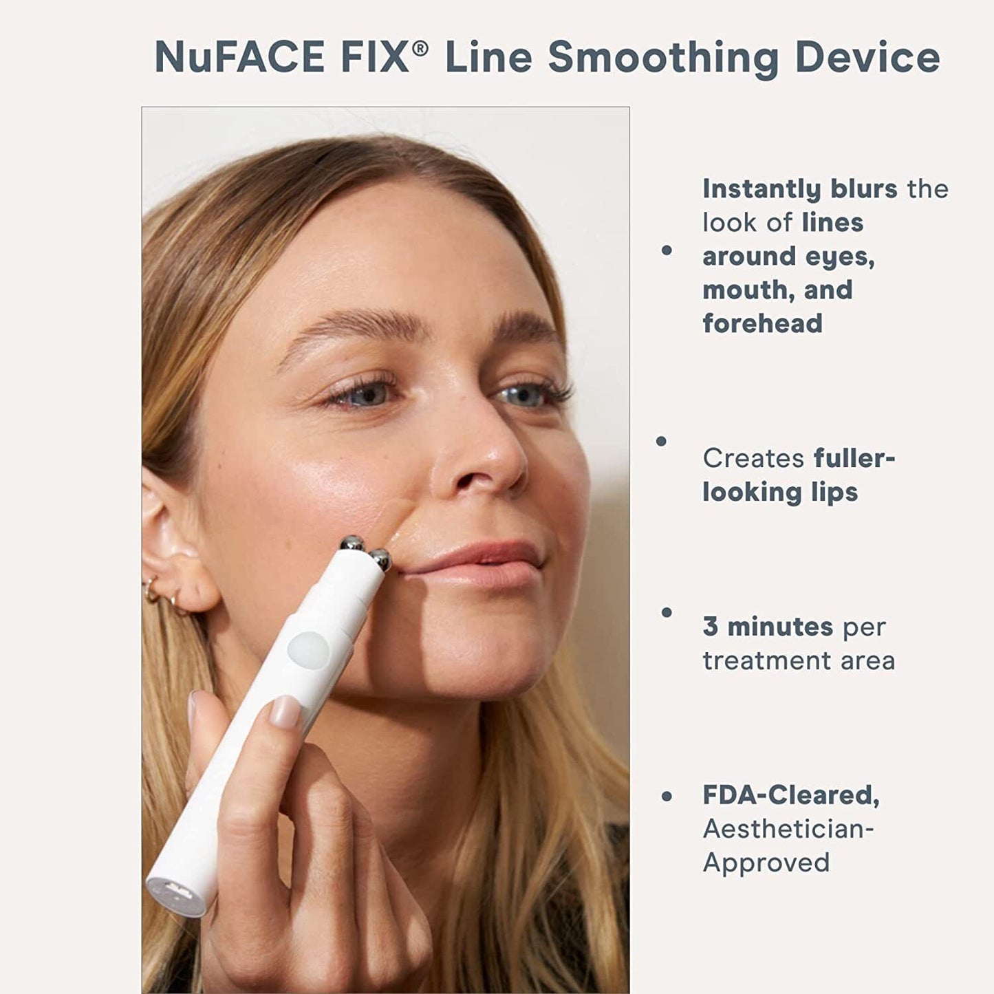 NuFACE FIX Line Smoothing Device & Serum 0.5 oz