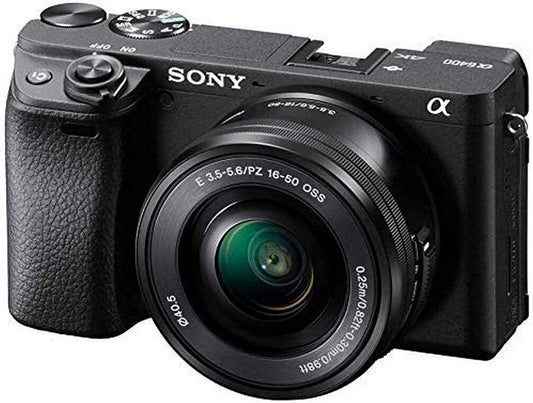 Sony Alpha a6400 24.2 MP Digital Camera - Black (with 16-50mm Lens)