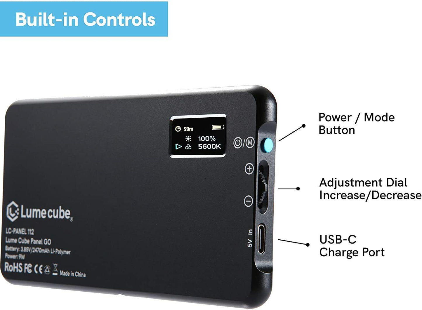 Lume Cube Broadcast Lighting Kit | Live Streaming, Video Conferencing, Remote Wo
