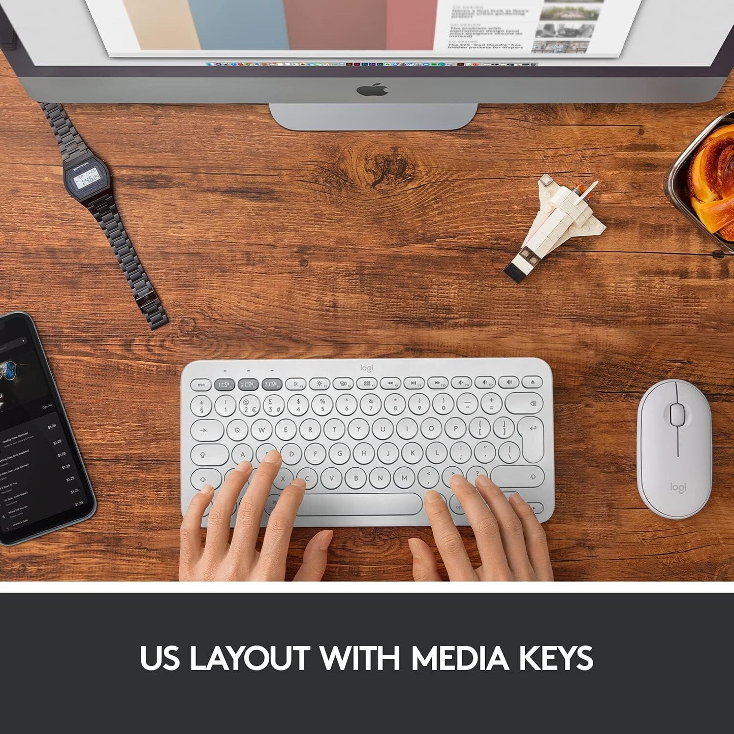 Logitech K380 for Mac Multi-Device Bluetooth Keyboard