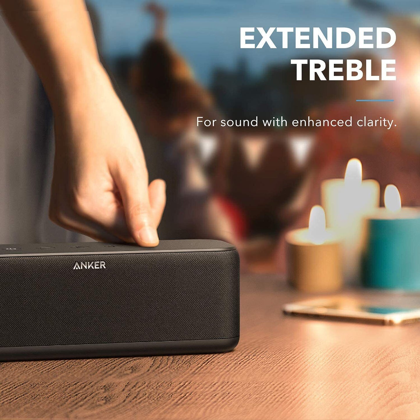 Upgraded, Anker Soundcore Boost Bluetooth Speaker with Well-Balanced Sound