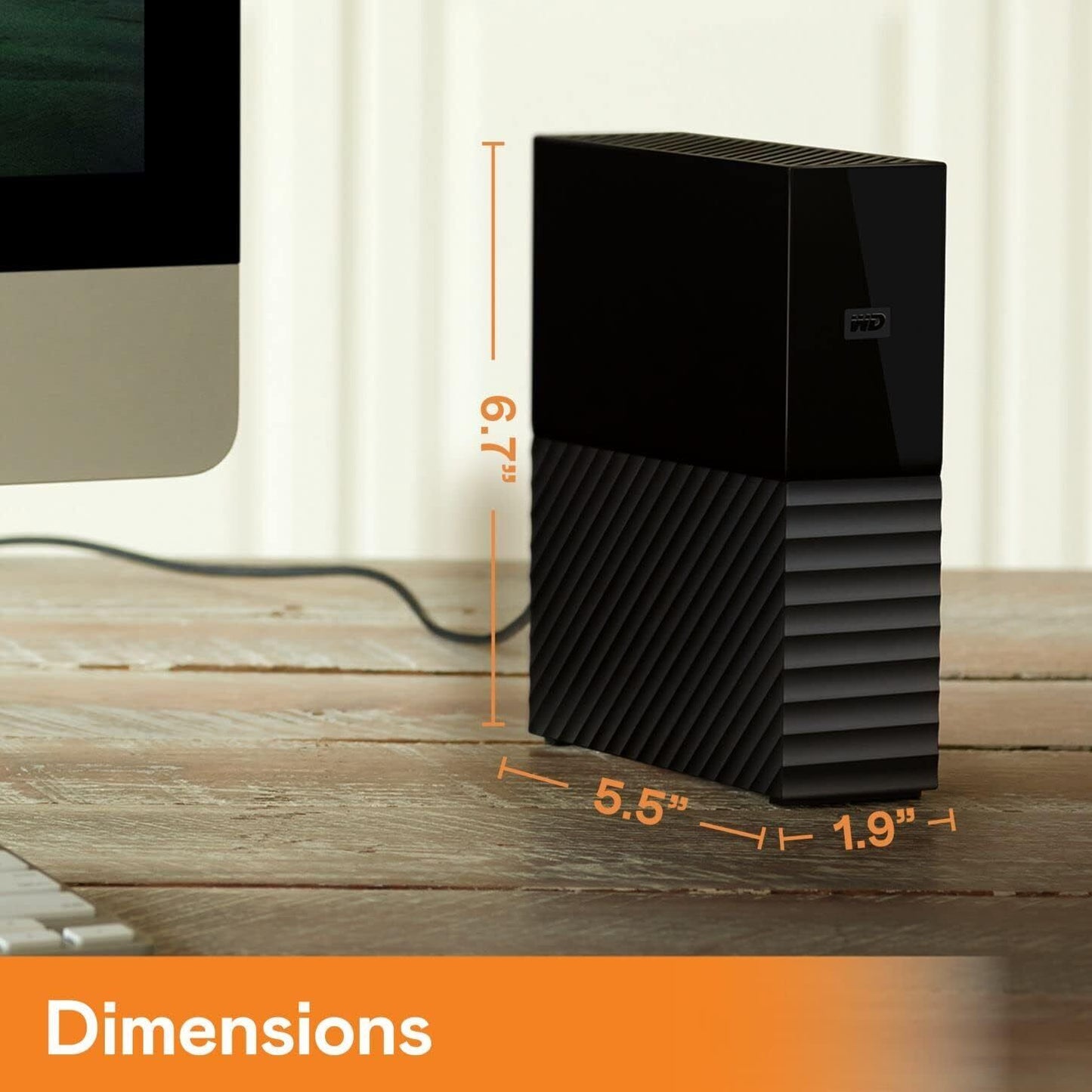 Western Digital My Book Portable External HDD 14 TB ( WDBBGB0140HBK-EESN)