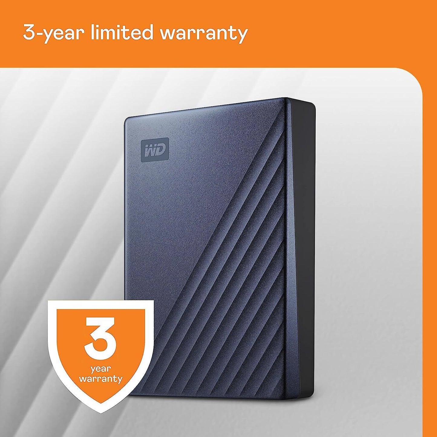 Western Digital My Passport Ultra 5TB,5400 RPM, 2.5 inch Desktop External HDD -