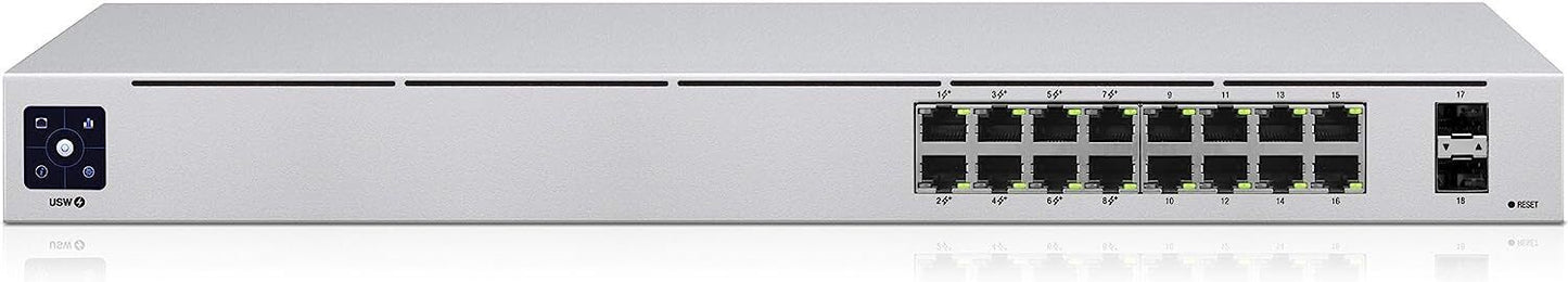 Ubiquiti Networks USW-16-POE Ethernet Switch - Grey