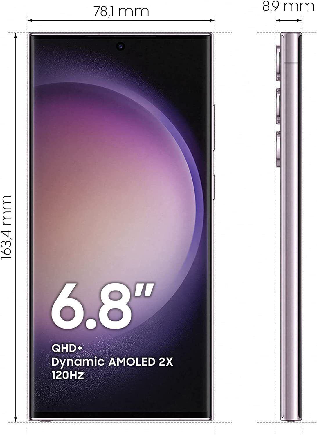 Samsung Galaxy S23 Ultra SM-S918B/DS -512GB - Lavander (Unlocked)