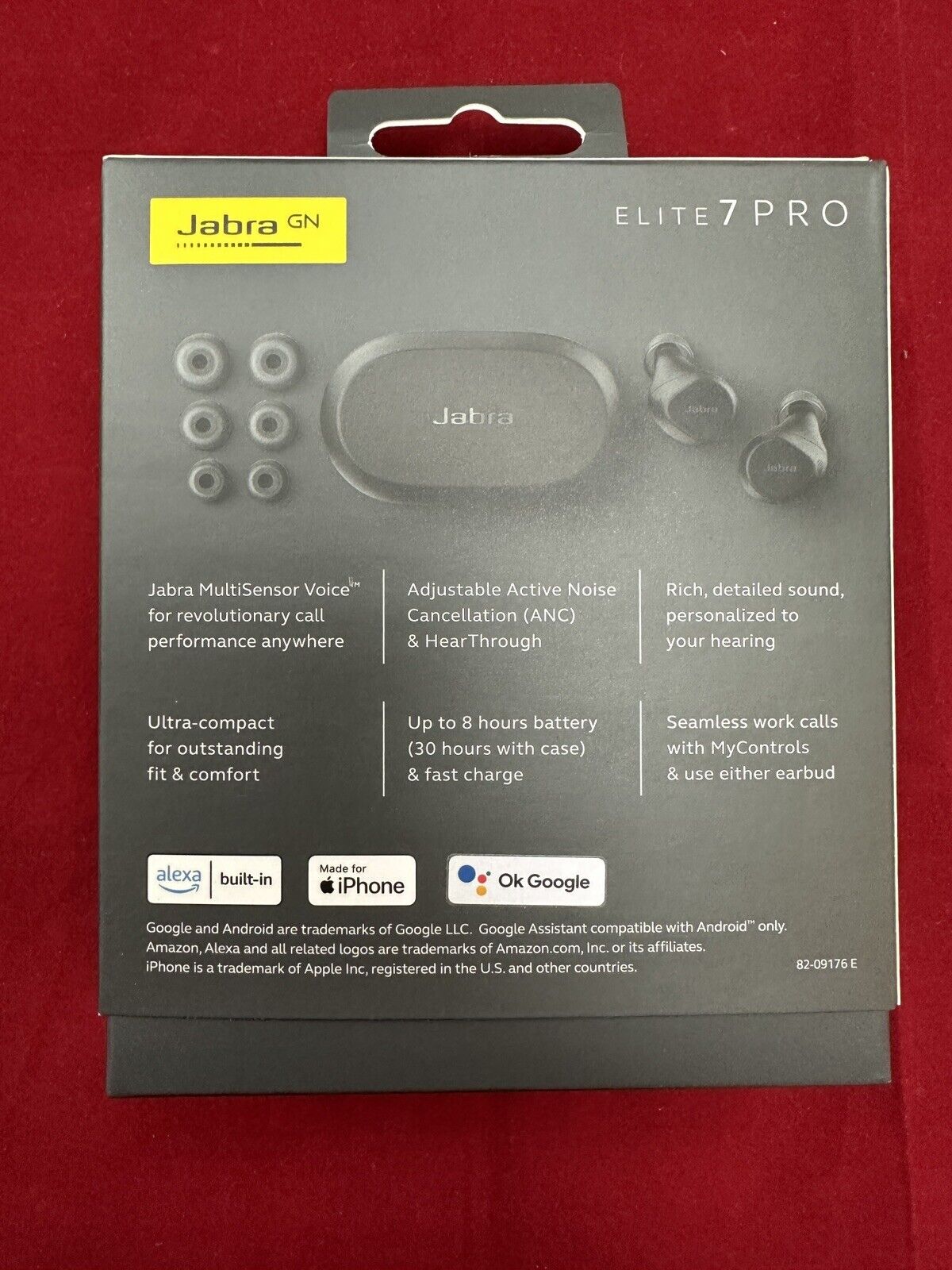 Jabra Elite 7 Pro In-Ear True Wireless Earbuds - Black