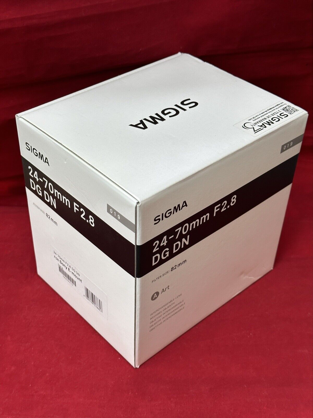 Sigma 24-70mm F2.8 DG DN Art Sony E Mount 578965