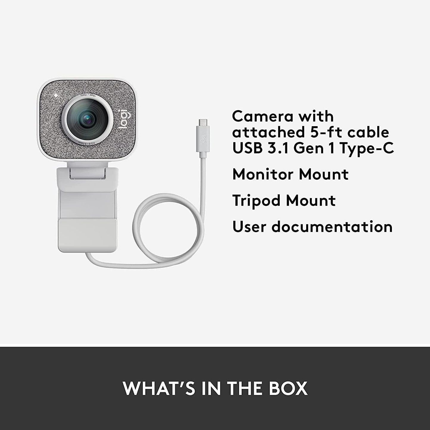 Logitech StreamCam Full HD Webcam - (960001297)