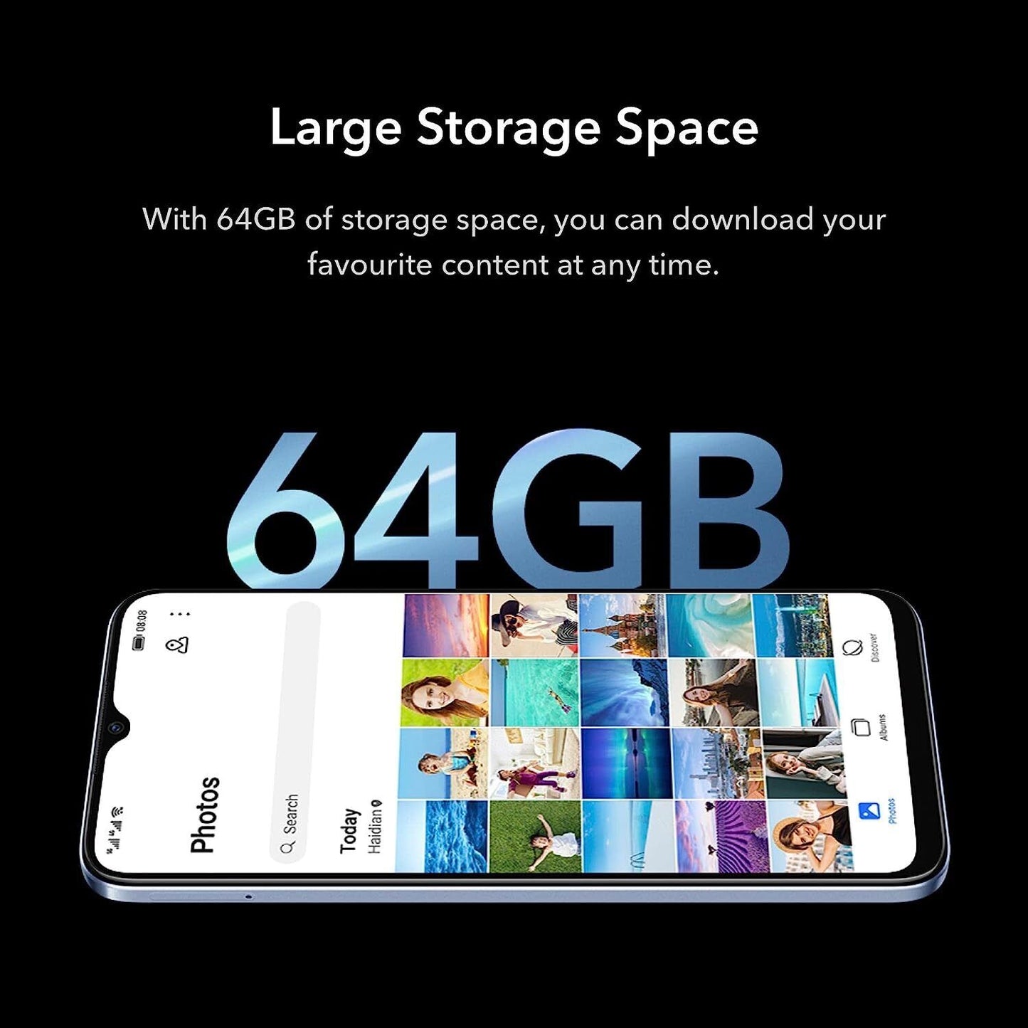 HONOR X6 Mobile Phone, 6.5 Inch Dual SIM Unlocked Smartphone