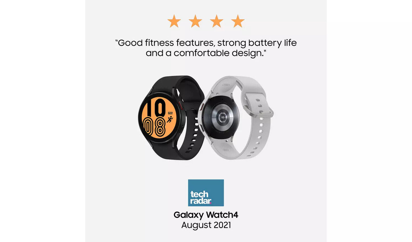 Samsung Galaxy Watch4 40mm Aluminium Smart Watch - Pink Gold
