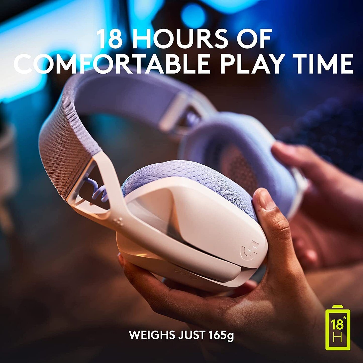 Logitech G435 LIGHTSPEED & Bluetooth Wireless Gaming Headse