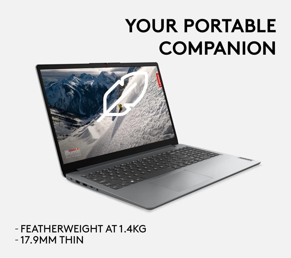 Lenovo IdeaPad 1 Laptop | 15 inch Full-HD (1080p) Display | Intel Celeron N40...