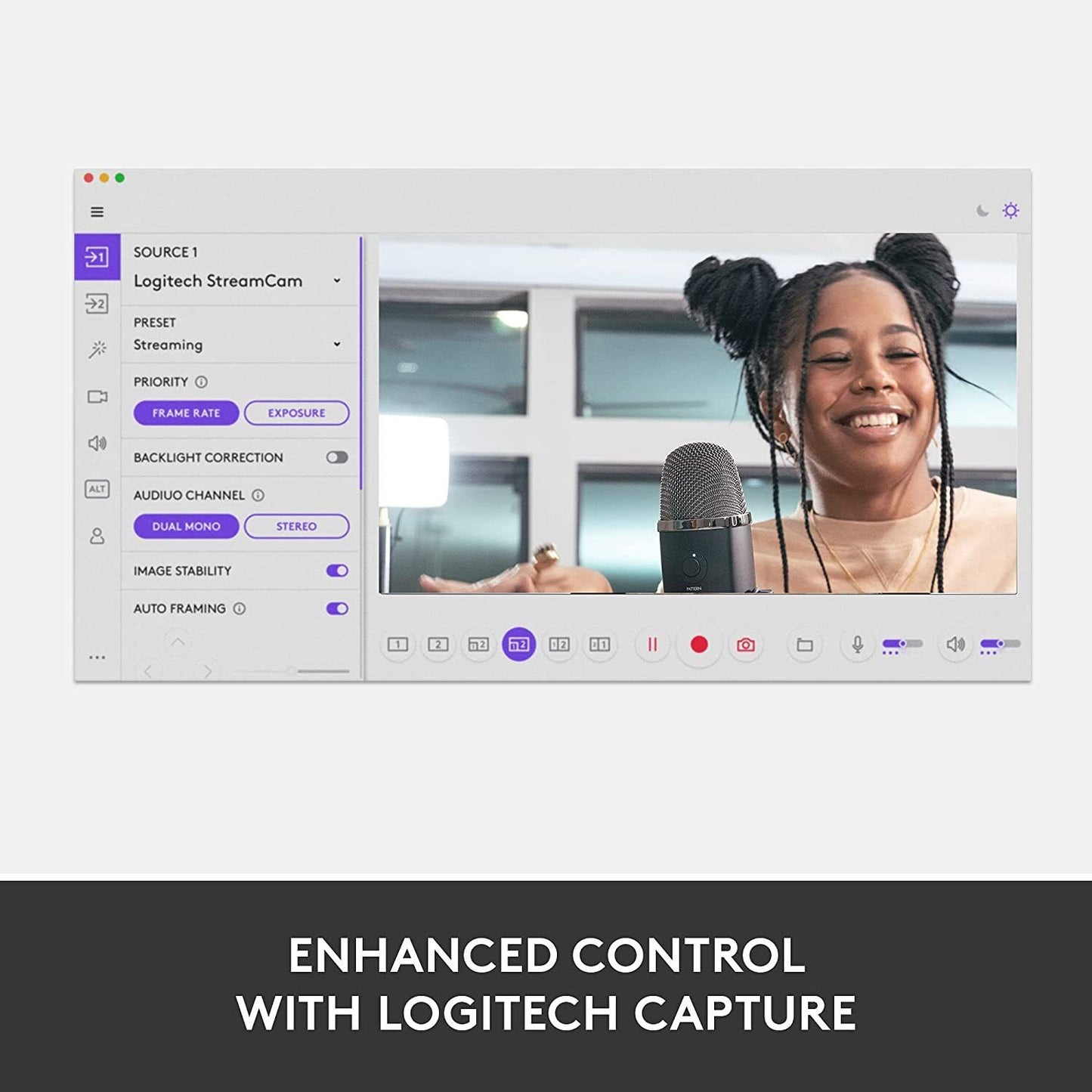 Logitech StreamCam Full HD Webcam - (960001297)