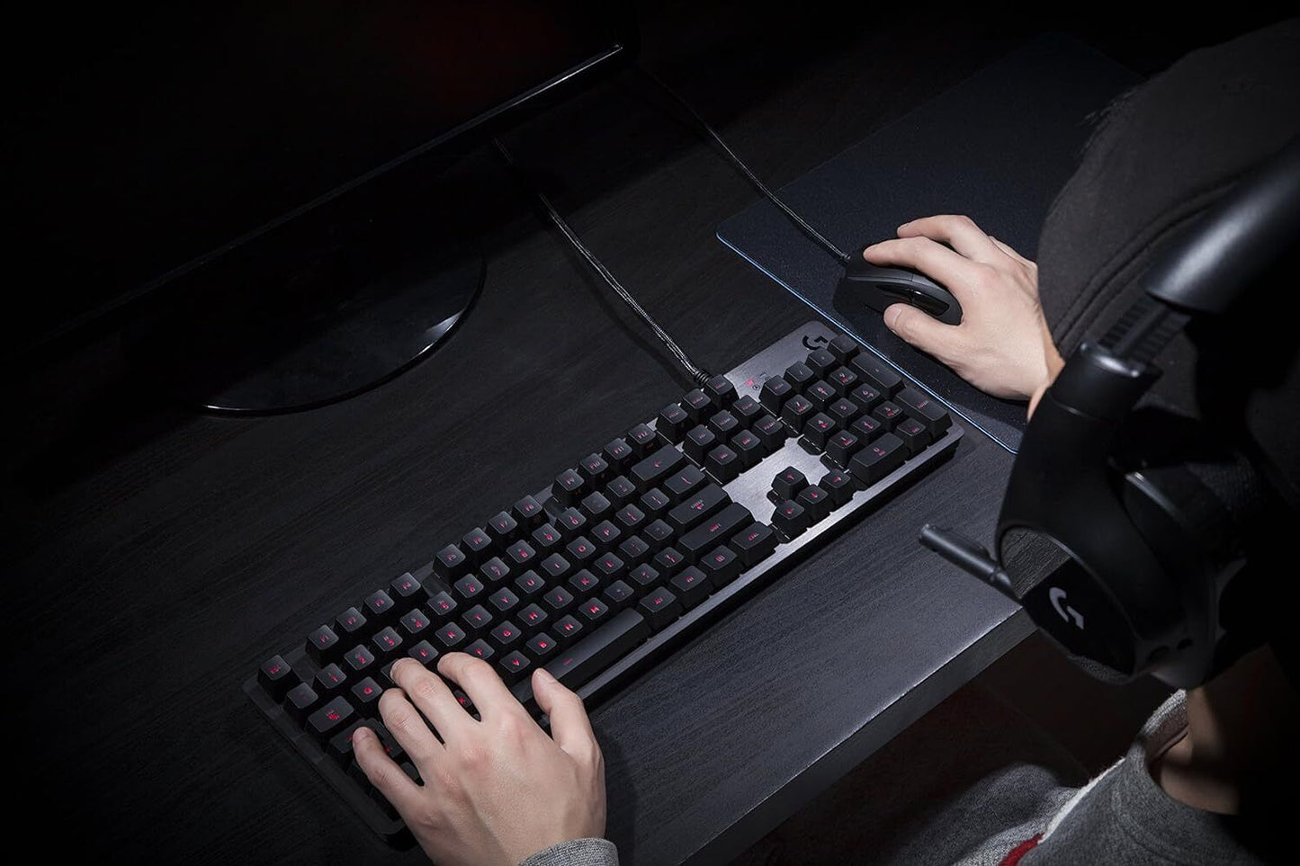 Logitech G413 MECHANICAL GAMING KEYBOARD US INTL - INTNL :: 920-008310  (Gaming