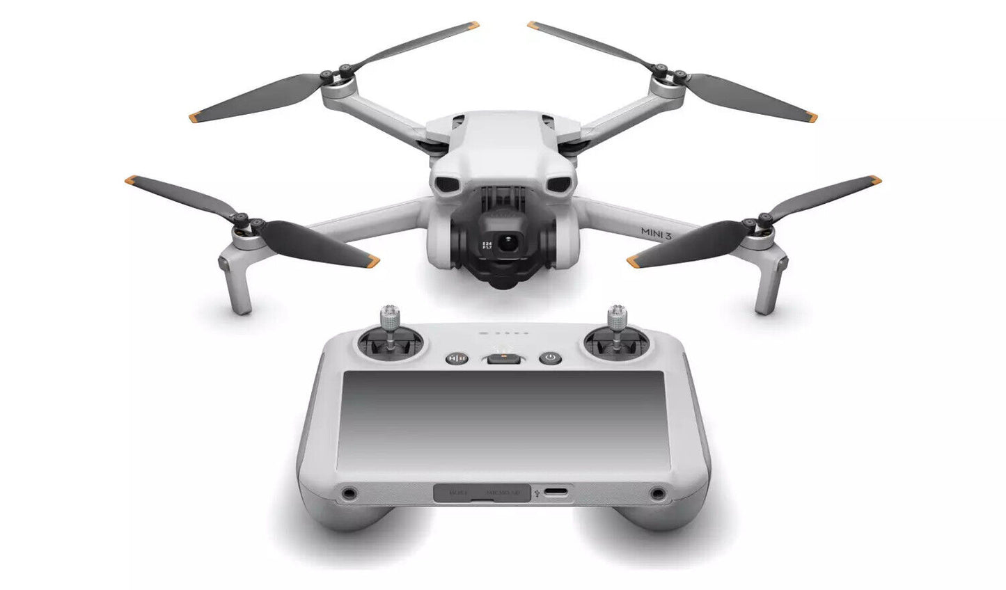 DJI Mini 3 Fly More Combo Drone & DJI RC Remote Controller