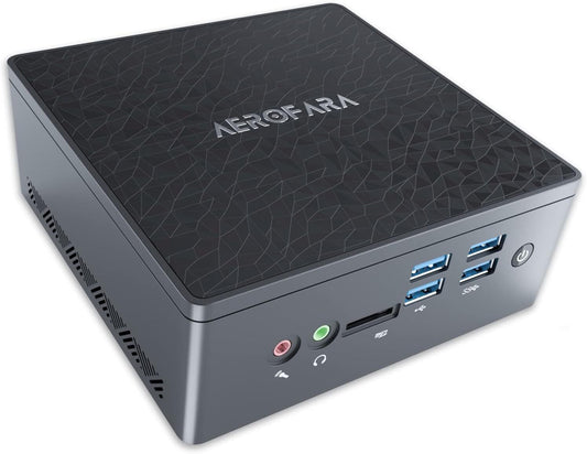 Mini PC Windows AERO 5 Lite N5100 16GB DDR/512GB SSD Small Desktop Computer Inte
