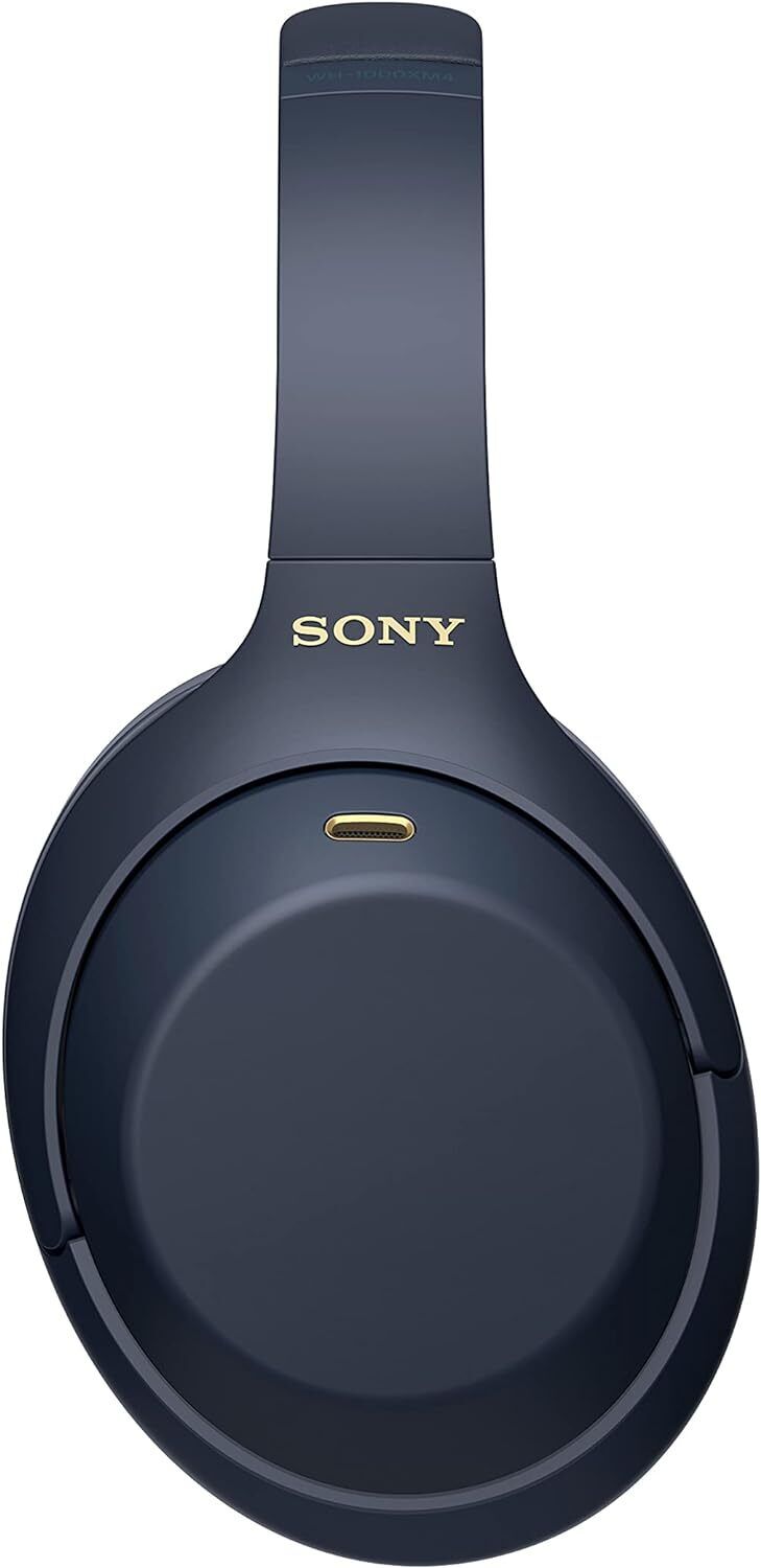 Sony WH-1000XM4 Noise Cancelling Wireless Headphones - Midnight Blue