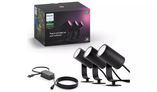 Philips Hue Lily Smart Outdoor Spotlight Base Kit