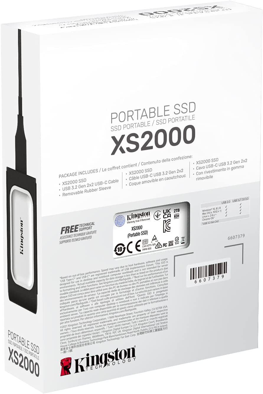 Kingston XS2000 Portable SSD 2000G -SXS2000/2000G