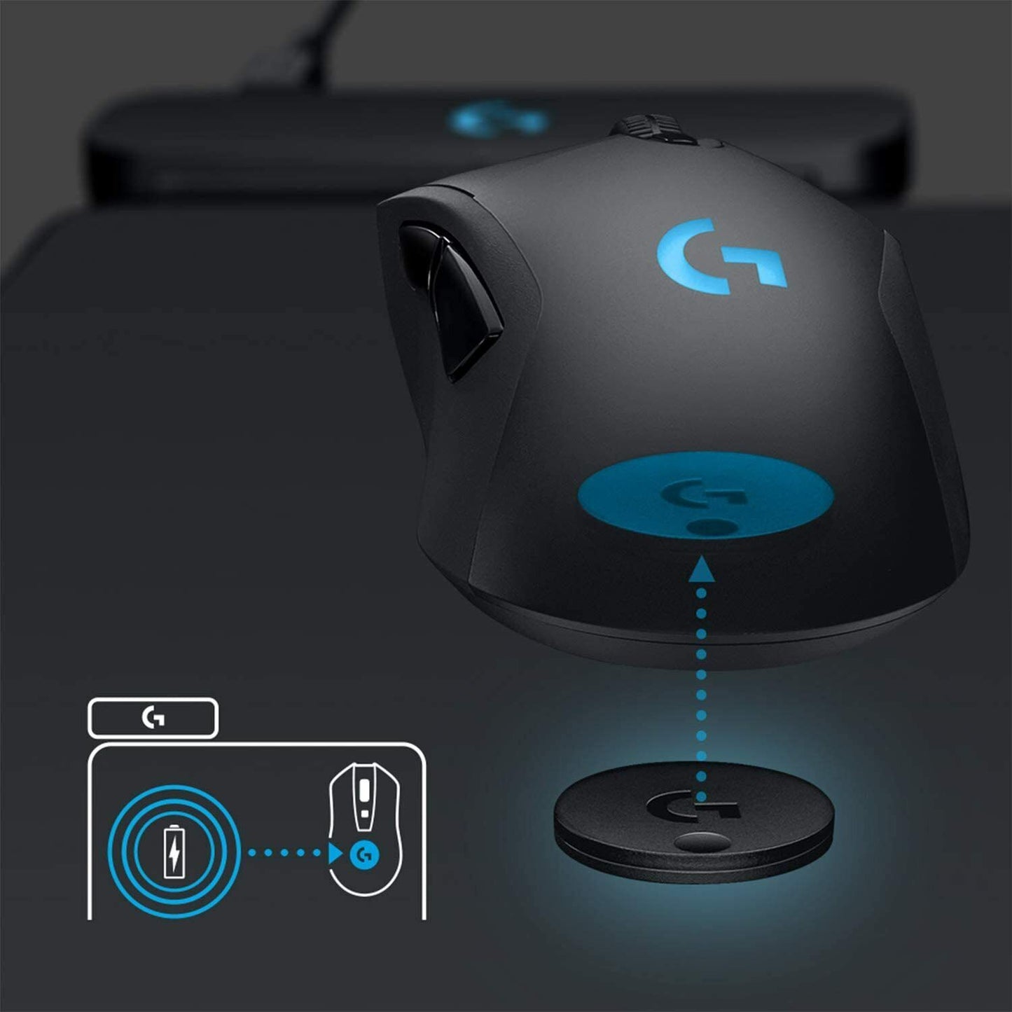 Logitech 943-000110 Wireless Charging System - Black