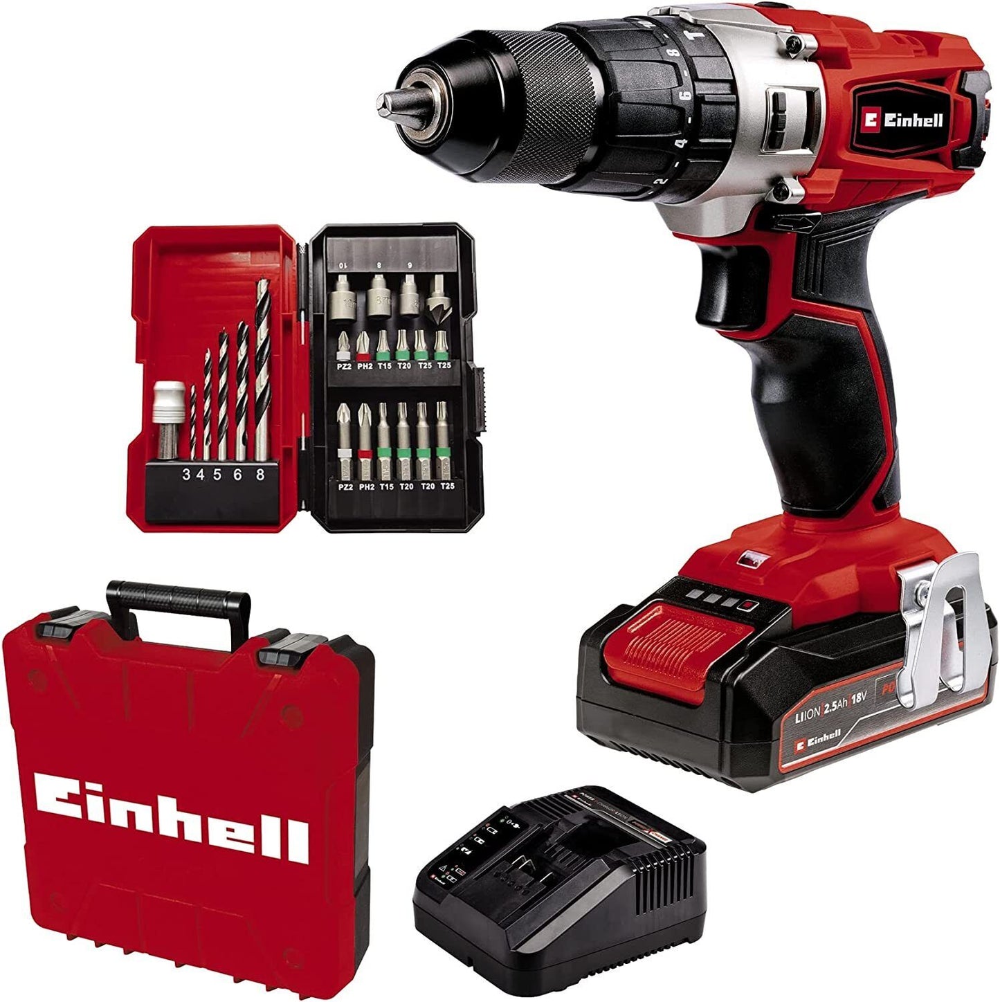 Power X-Change 18V 44Nm Cordless Combi Drill 3in1 Brushless Drill Cordless Unit