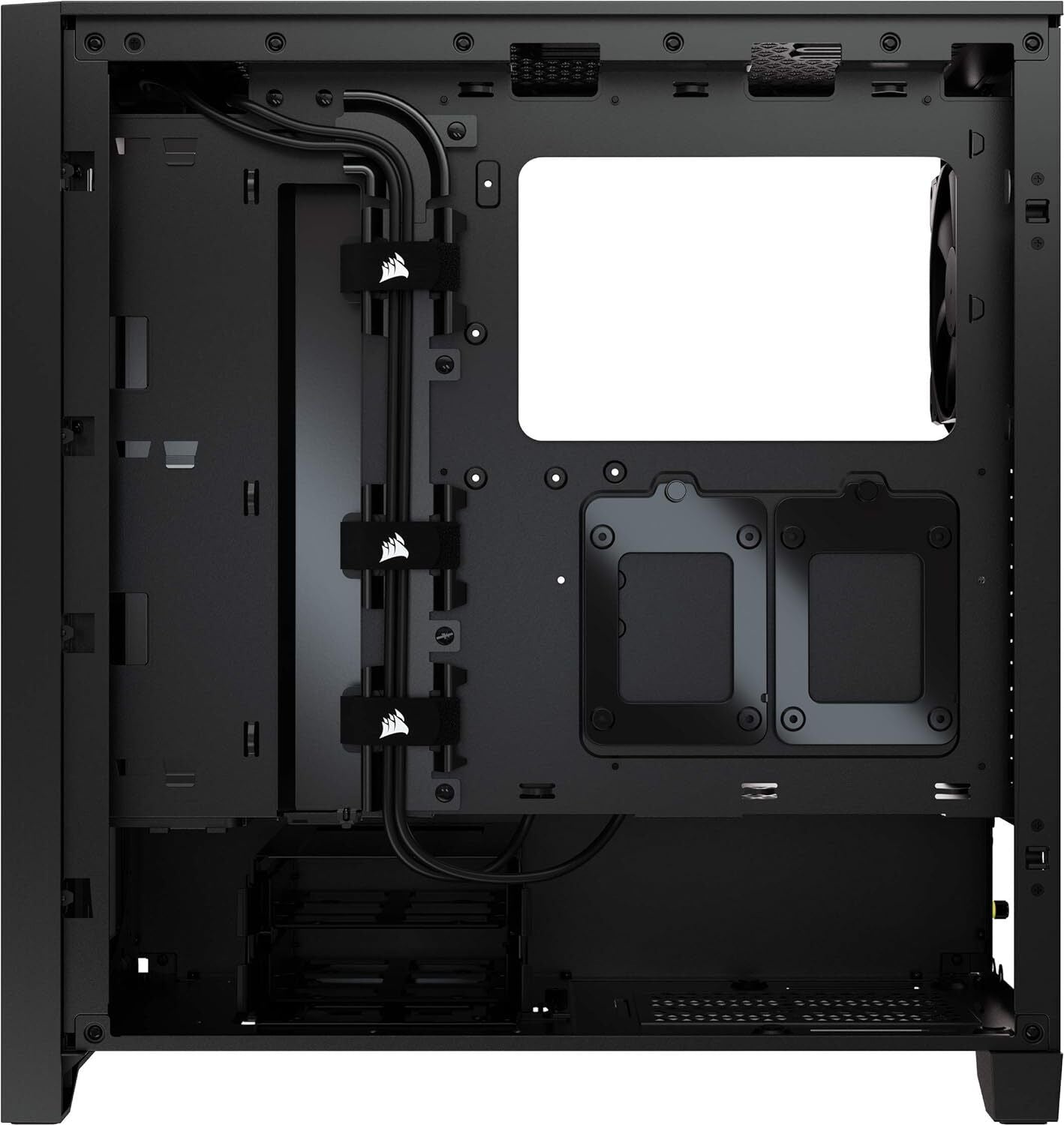 Corsair 4000D AIRFLOW Tempered Glass Mid-Tower ATX Case - Black (CC-9011200-WW)