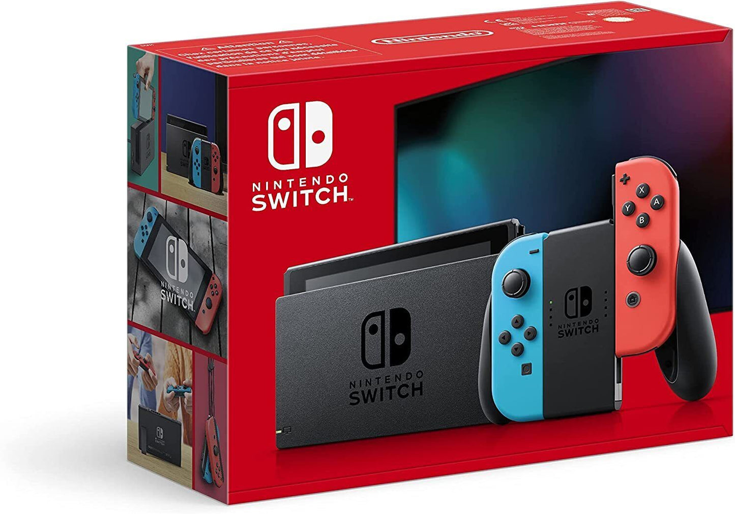 Nintendo Switch Console - Neon with improved battery