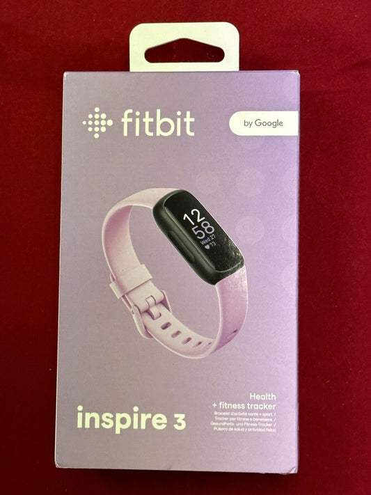 Fitbit INSPIRE 3 LILAC BLISS VIOLET Activity Tracker Schwarz FB424BKLV