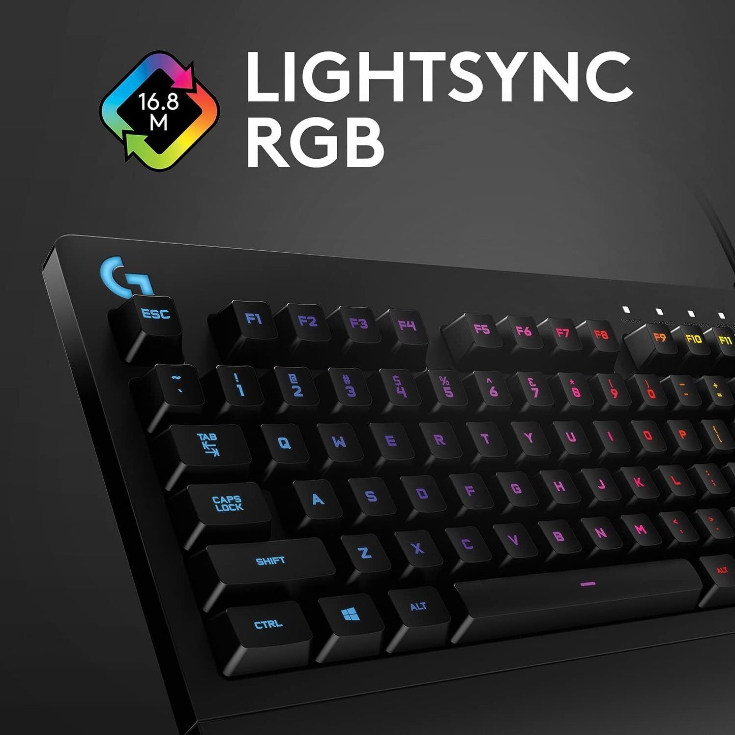 Logitech G213 Prodigy QWERTY UK Layout RGB Gaming Keyboard