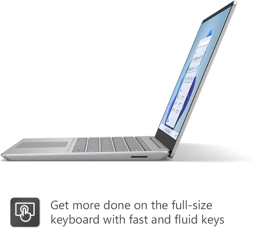Microsoft Surface Laptop Go 2 Ultra-Thin 12.4” Touchscreen Laptop