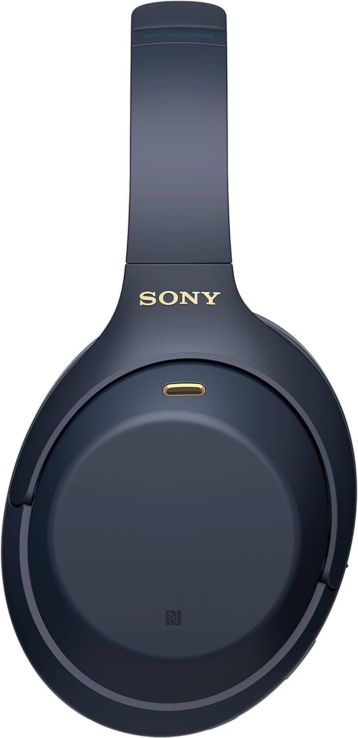 Sony WH-1000XM4 Noise Cancelling Wireless Headphones - Midnight Blue