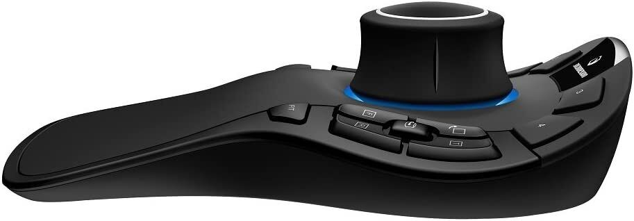 3Dconnexion SpaceMouse Pro 3DX-700040 Professional 3D Mouse, Black