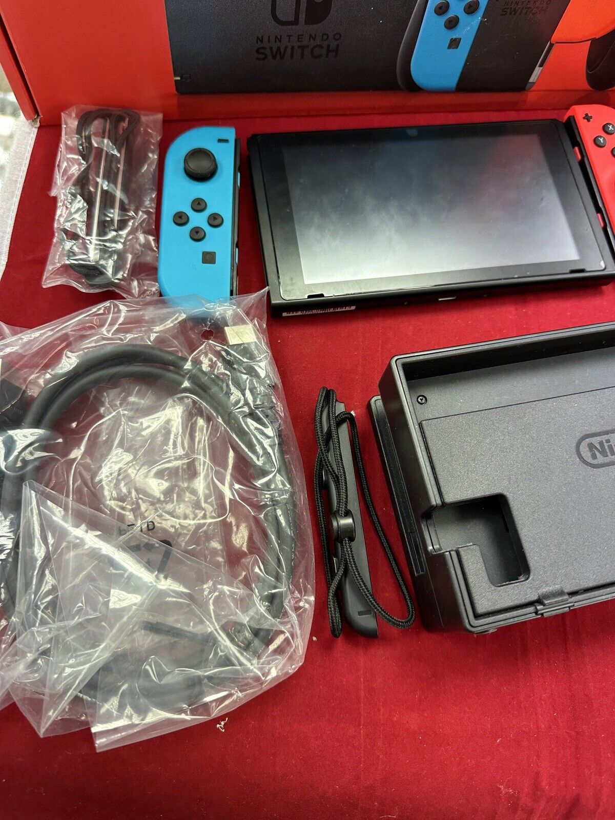 Nintendo Switch Console - Neon with improved battery