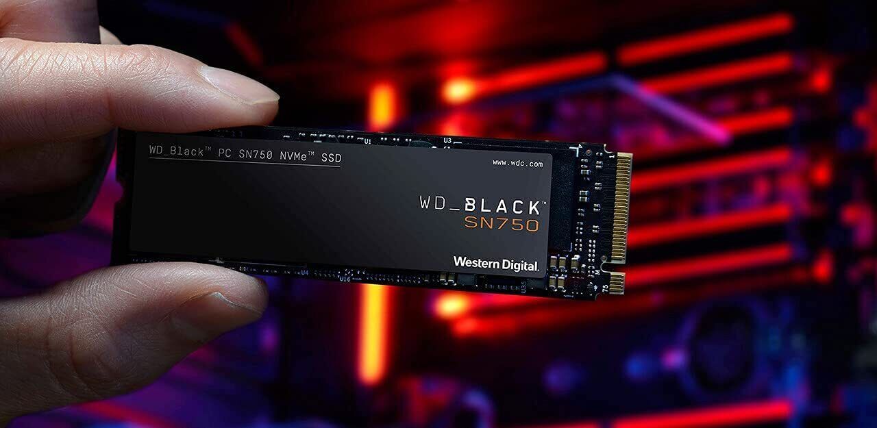 WD Black SN750 M.2 - 1TB SSD WDS100T3X0C NVMe - 1TB High Performace Gaming SSD.