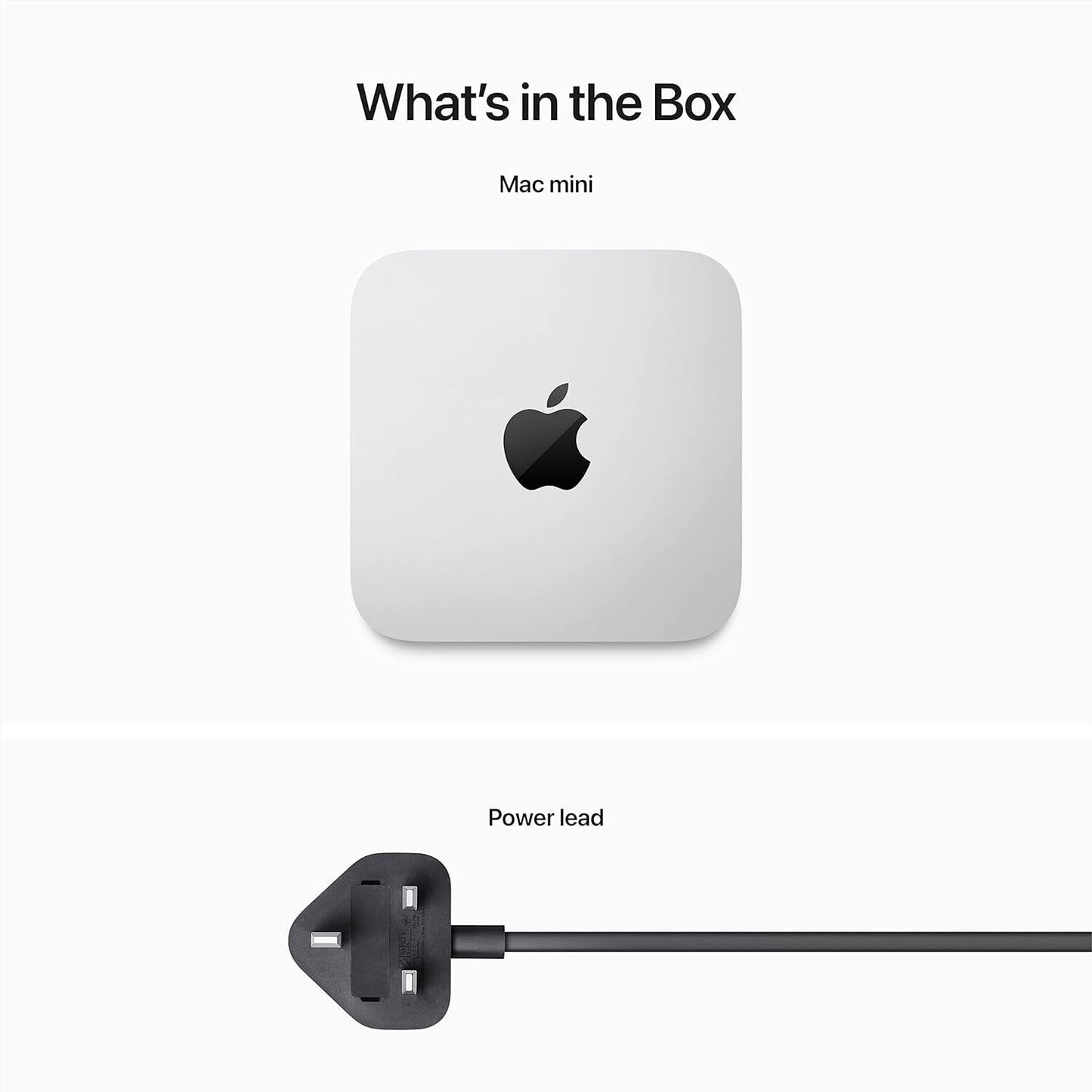 Apple Mac mini (512GB SSD, M2, 8GB, Gigabit Ethernet) Silver - MMFK3B/A...