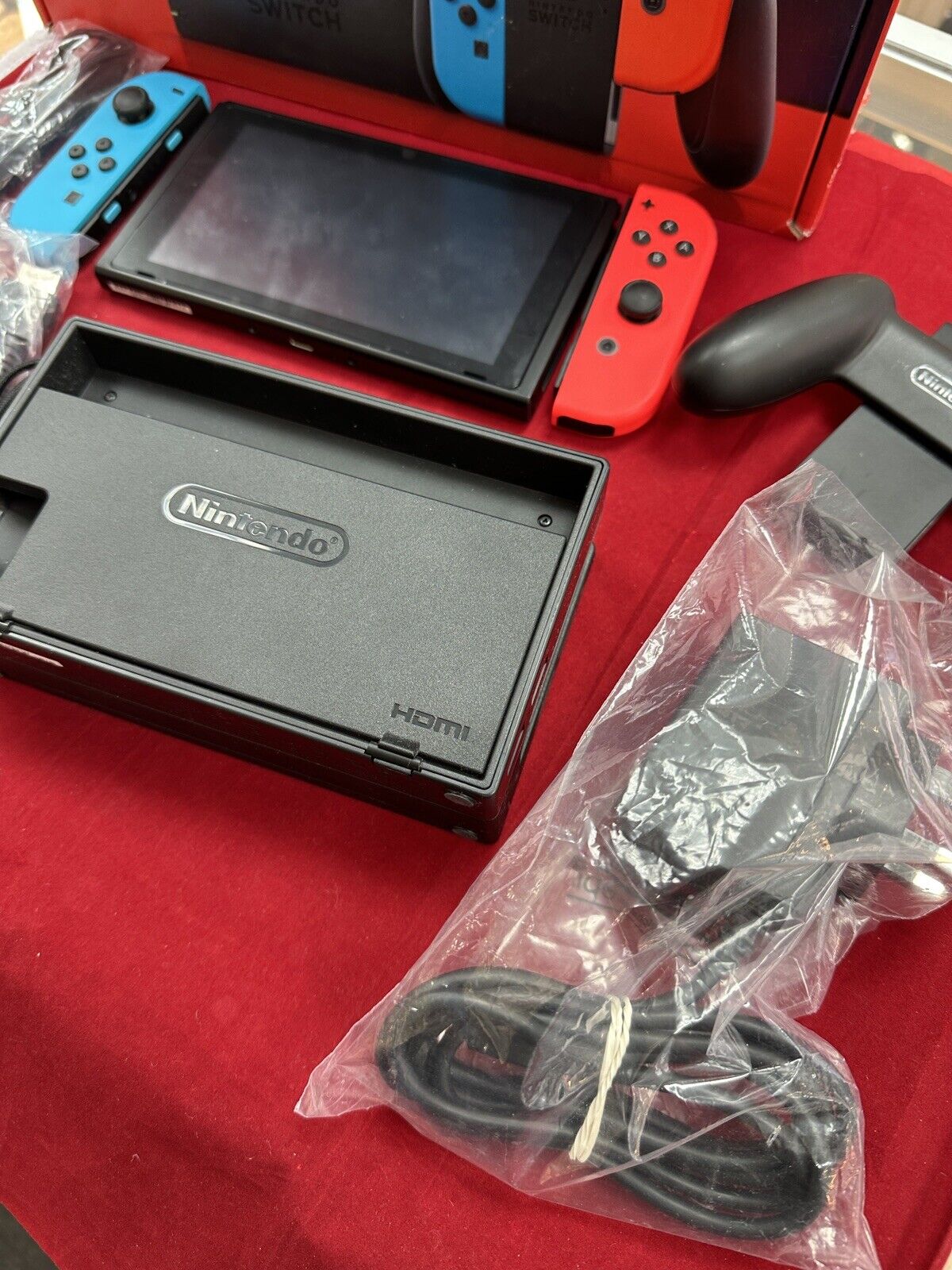 Nintendo Switch Console - Neon with improved battery