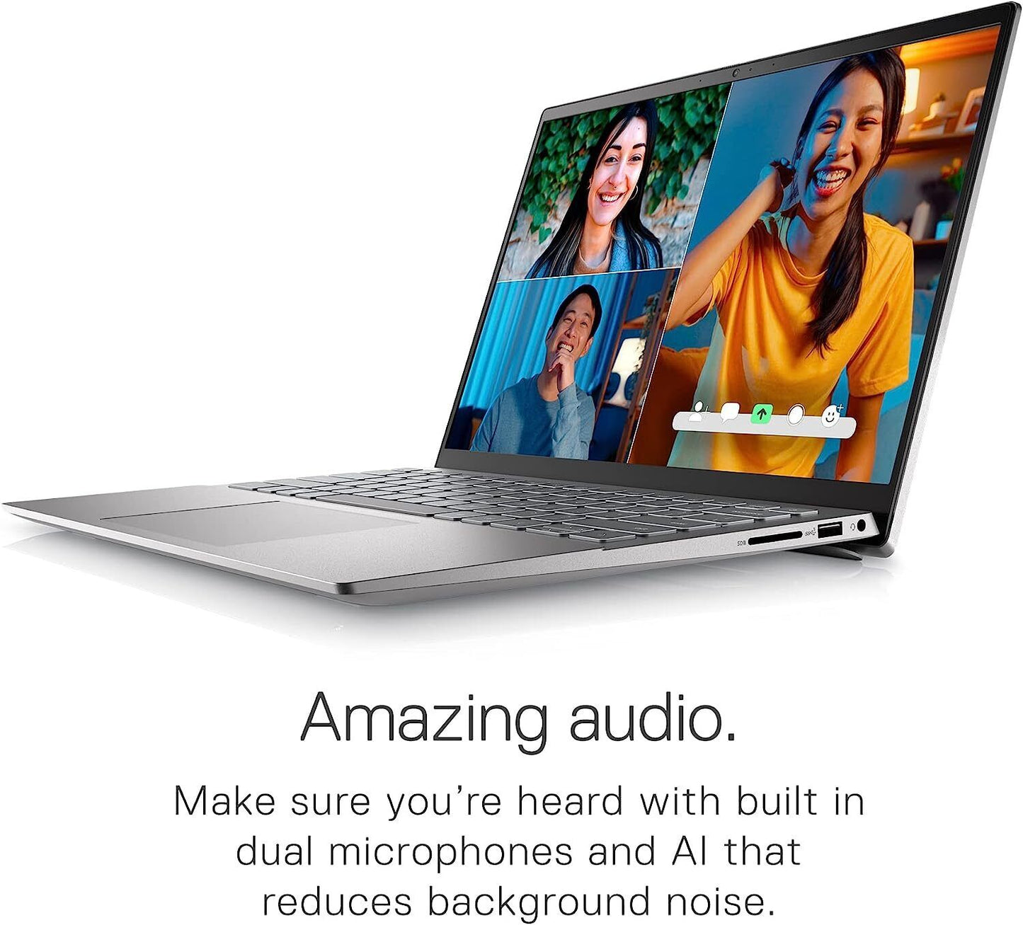 Dell Inspiron 5420 14" FHD+ Laptop, Intel Core i5-1235U, 8GB RAM, 512GB SSD Plat