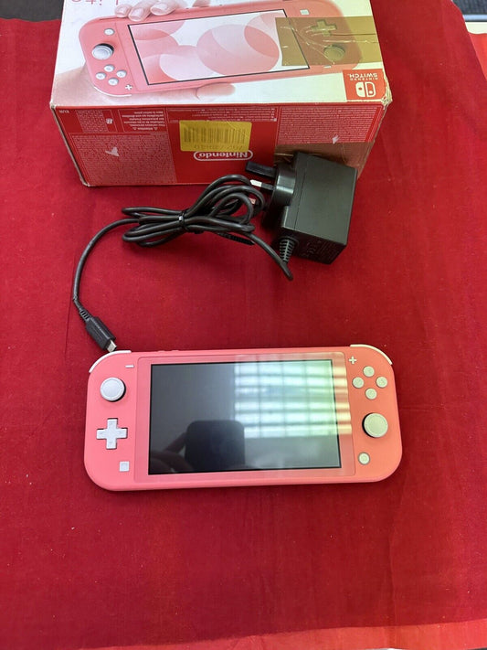 Nintendo Switch Lite 32GB Handheld Console - Coral