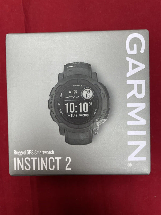 Garmin Instinct 2 45 mm Polycarbonate Case with Silicone Band Men's Watch