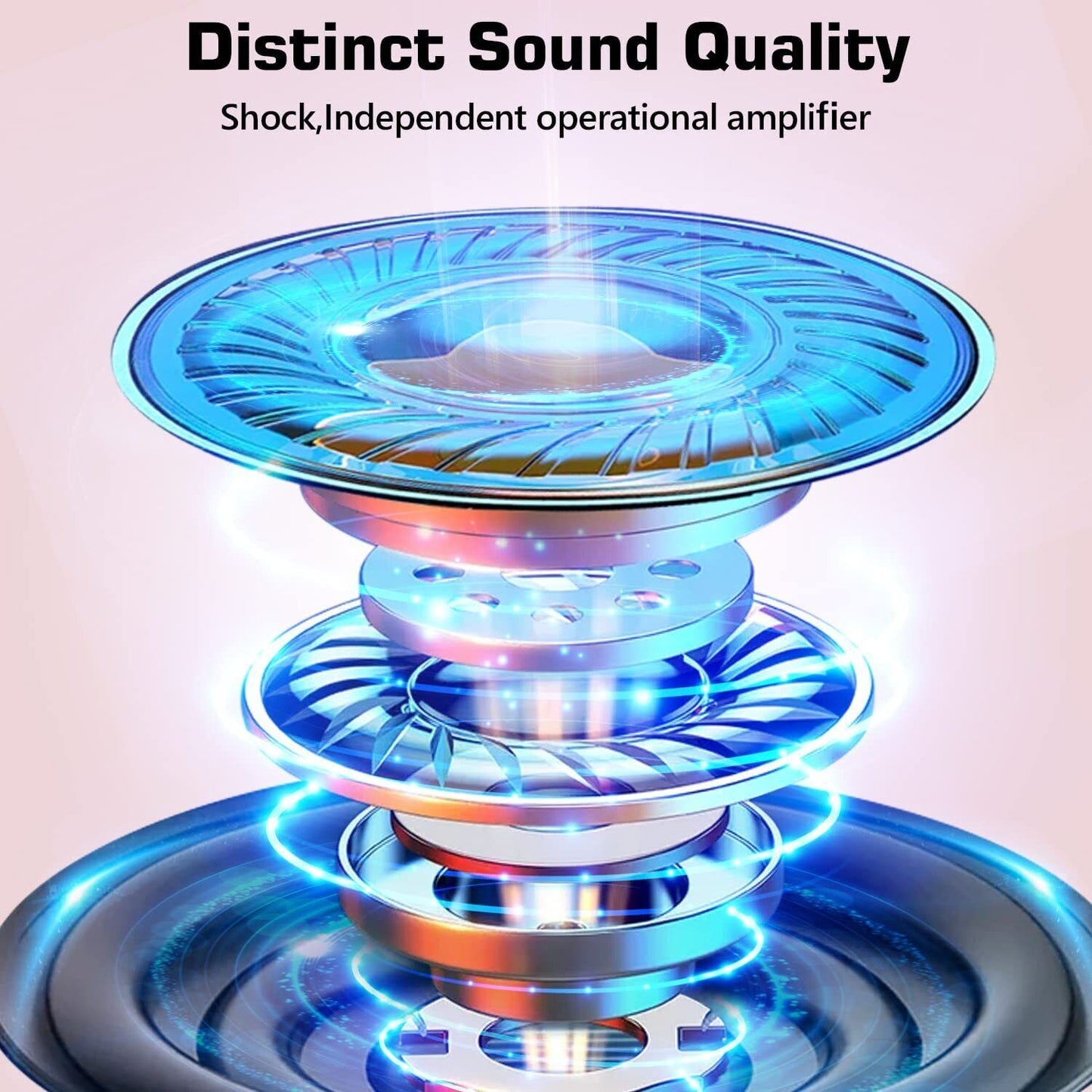 Prtukyt Wireless Headphones Over Ear, [52 Hrs Playtime] Bluetooth Headphones, 6E