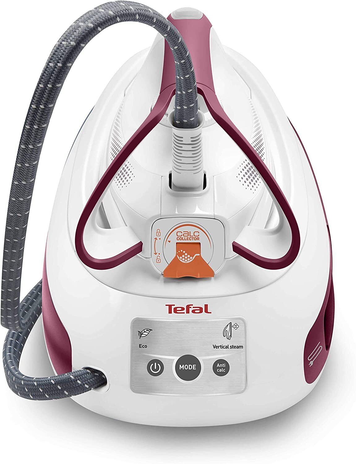 Tefal SV8012 Express Anti Scale Steam Generator Iron - White/Purple
