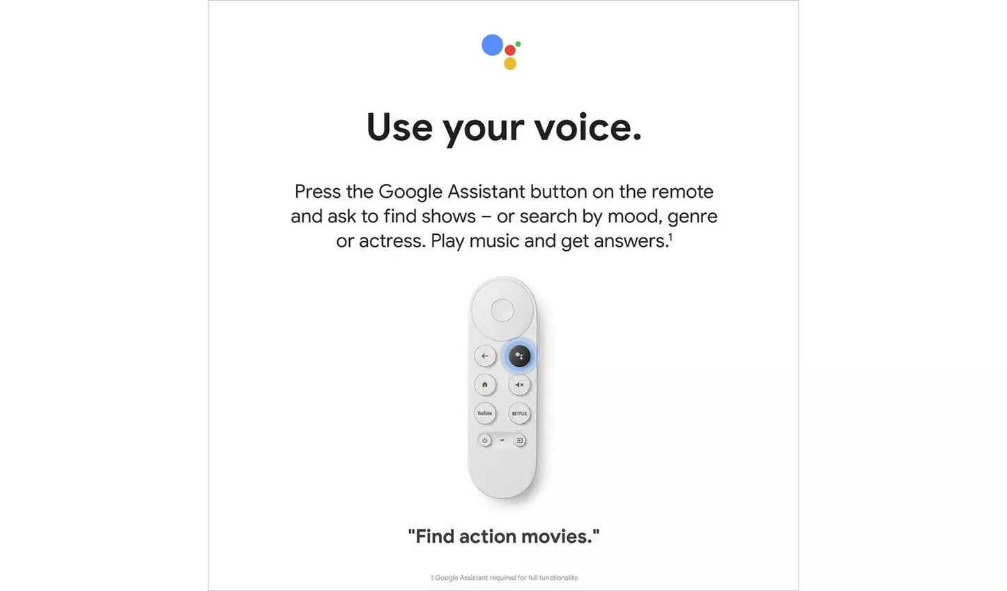 Google Chromecast With Google TV HD 2022 And Voice Remote