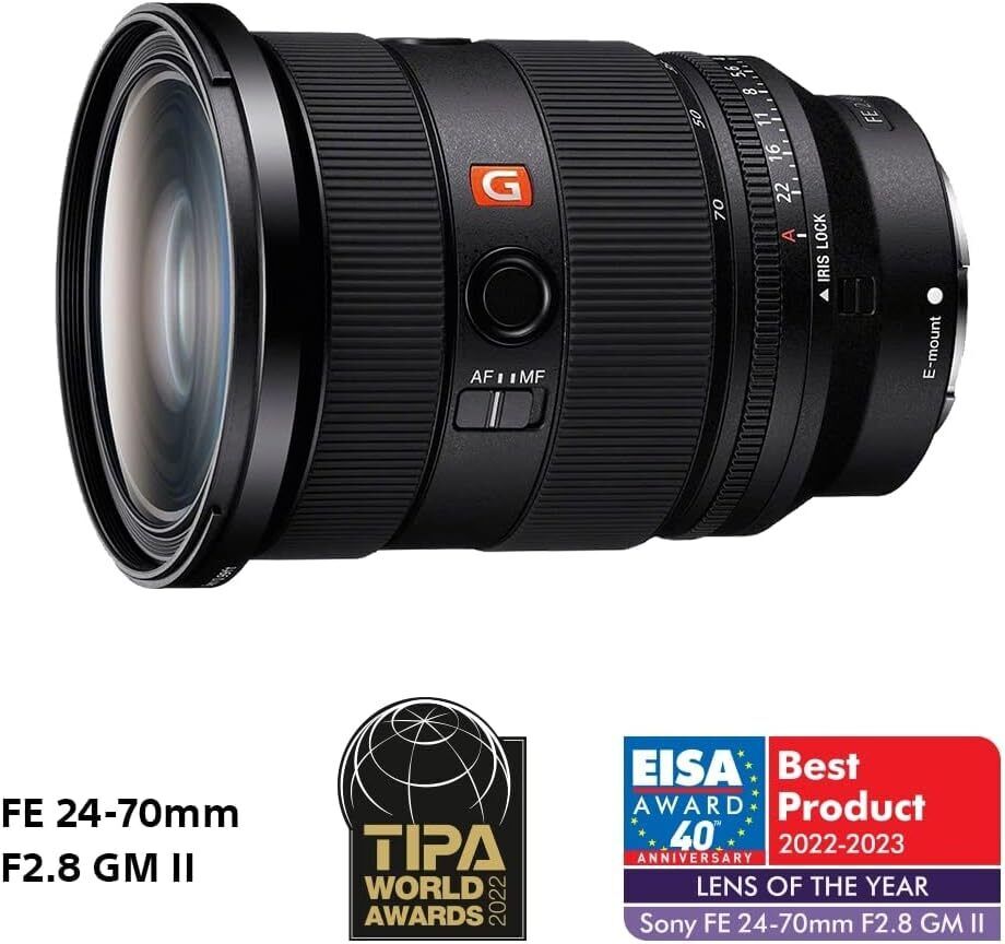 Sony SEL2470GM FE 24-70mm F/2.8 GM Lens for Sony E Mount