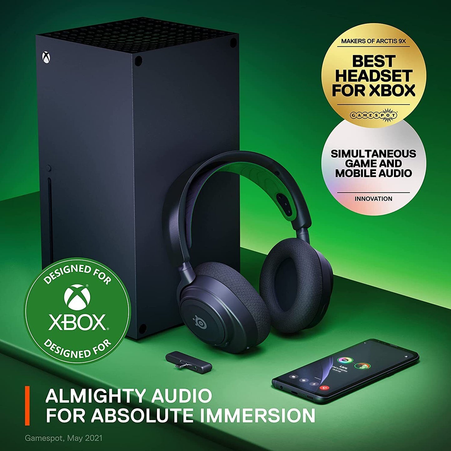 SteelSeries Arctis Nova 7X Wireless Headphones Gaming Xbox