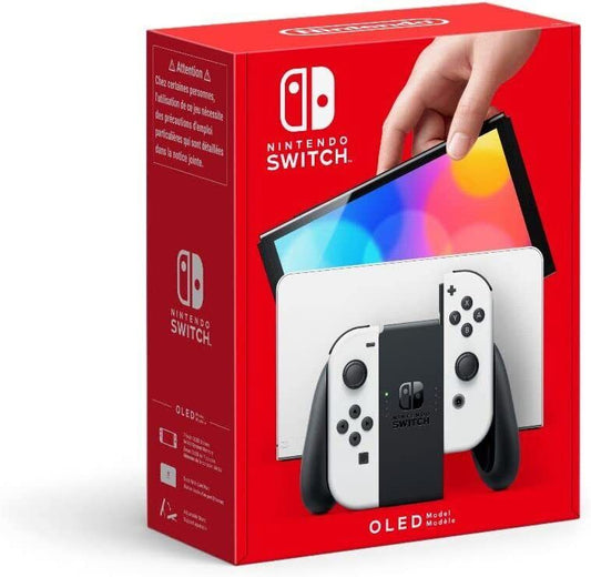 Nintendo Switch OLED Model HEG-001 Handheld Console - 64GB - White