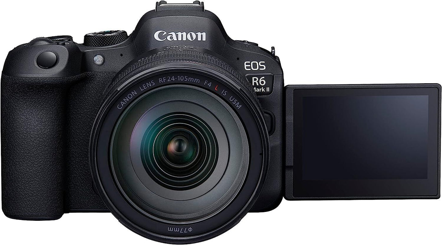 Canon EOS R6 Mark II Full Frame Mirrorless Camera & RF 24-105mm F4L IS USM